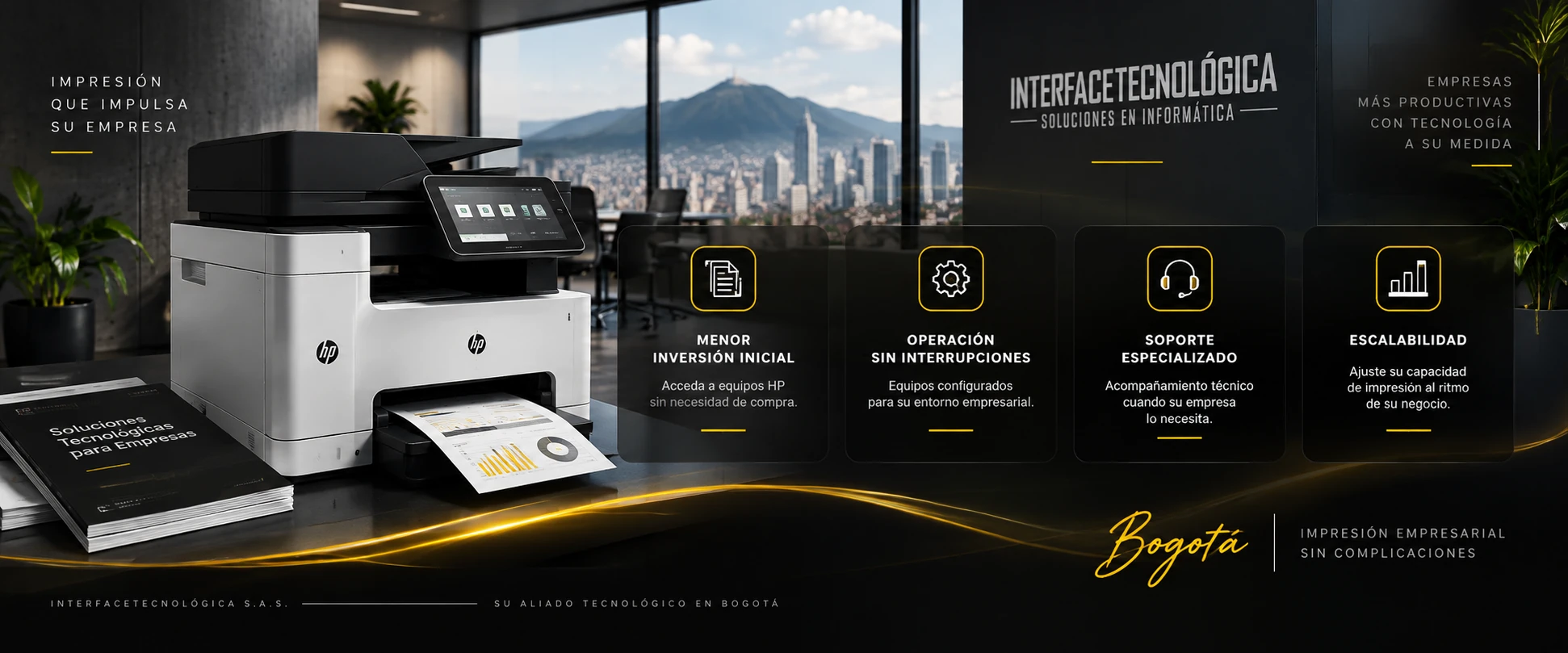Alquiler de impresoras y multifuncionales para empresas en Bogotá