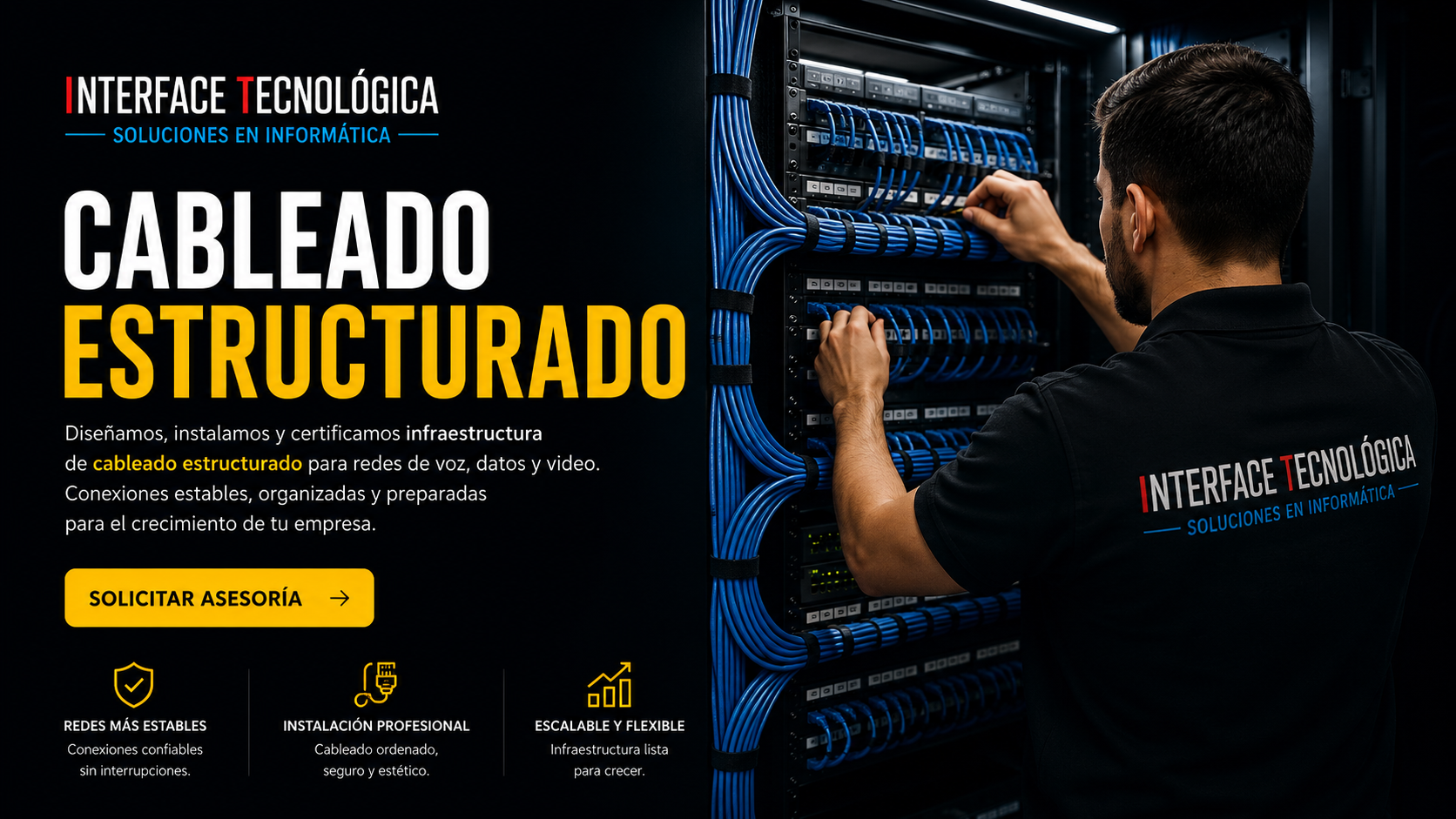 Cableado estructurado y redes para empresas