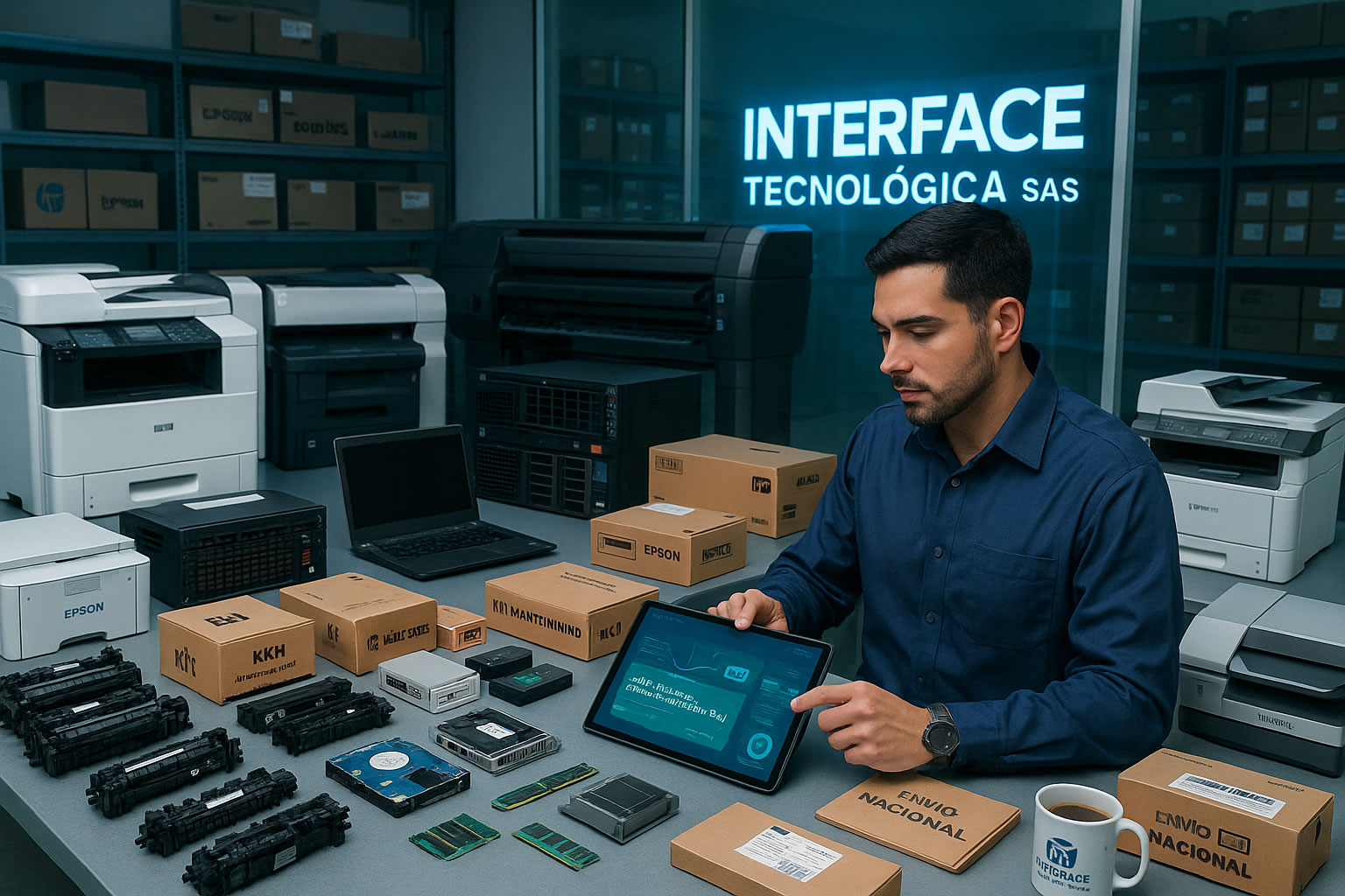 Hardware equipos y repuestos para empresas en Colombia
