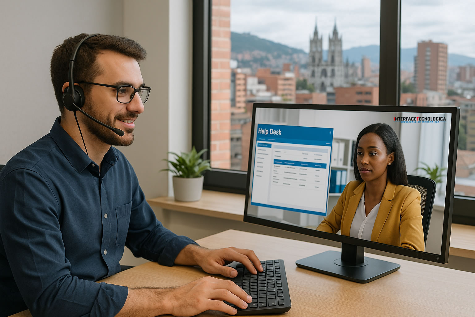 Servicio de Help Desk en Bogotá Interfacetecnológica Soporte Empresarial TI