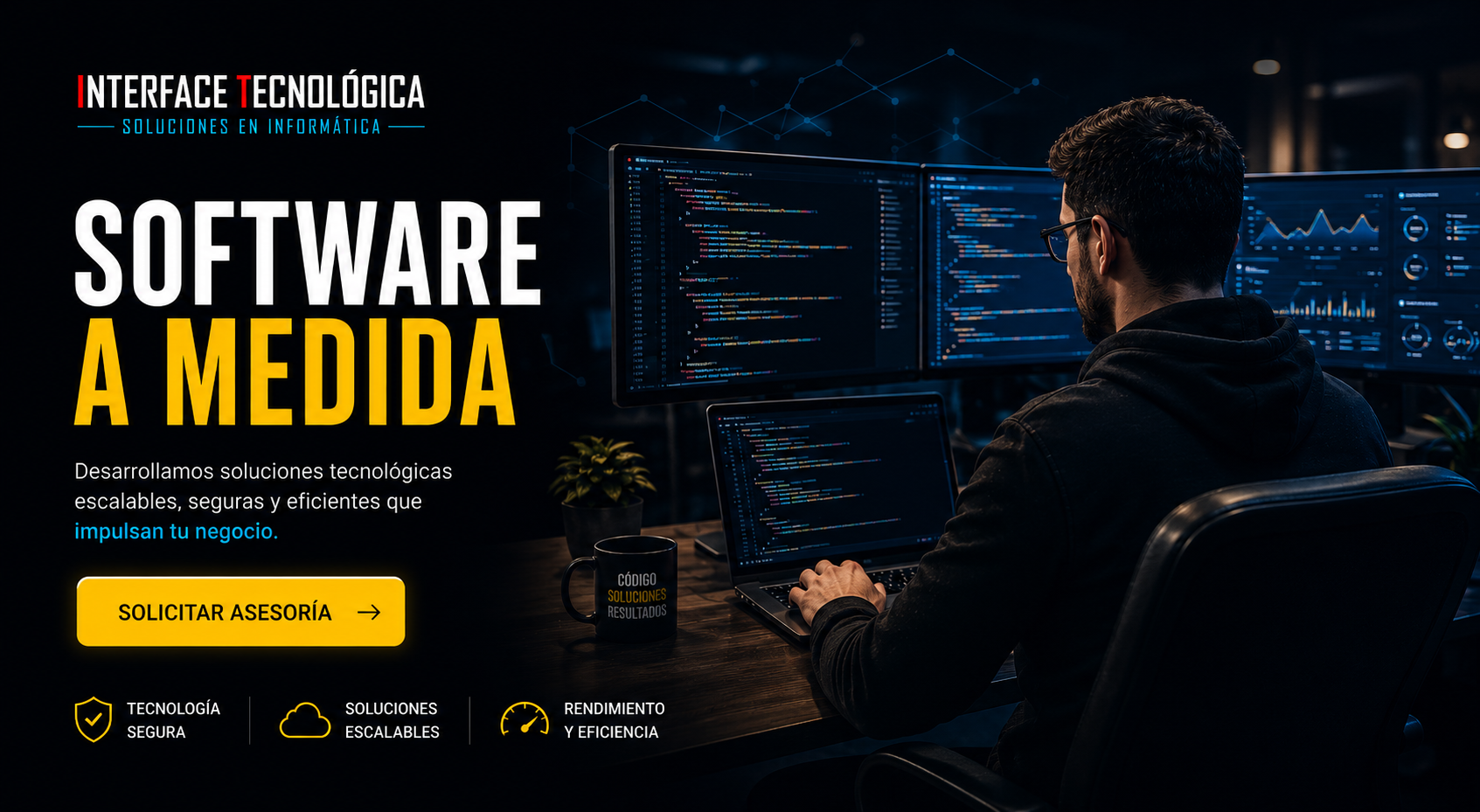 Desarrollo de software a medida para empresas en Colombia