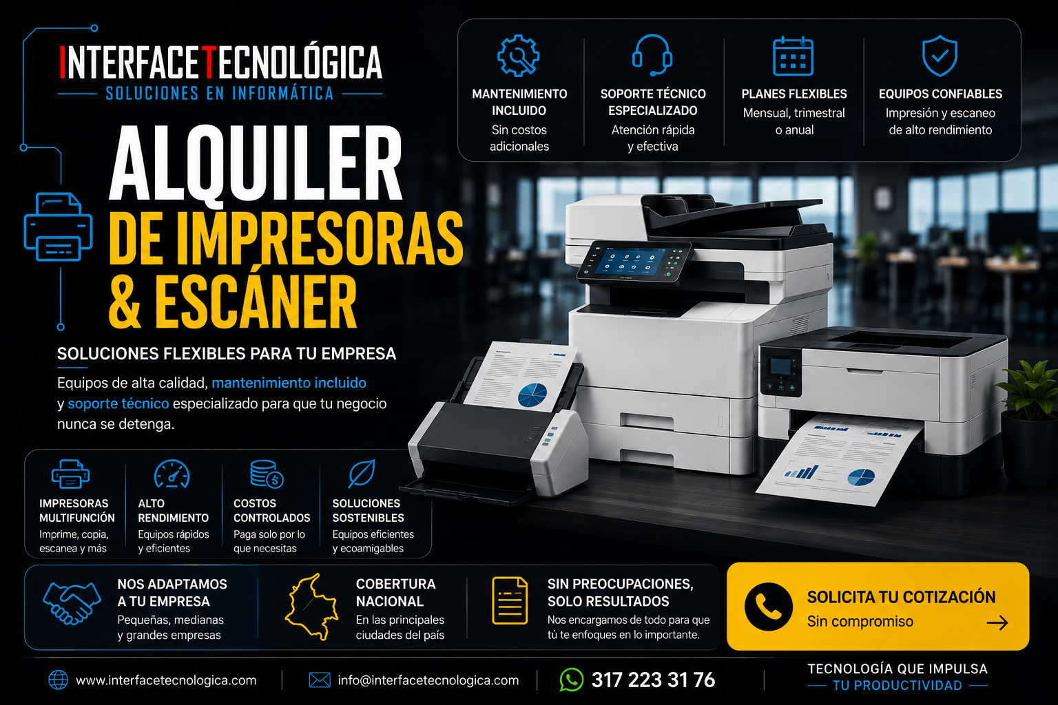 Alquiler Impresoras