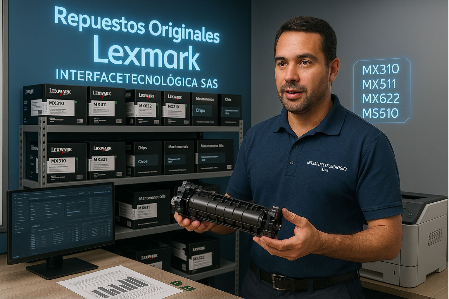 Distribuidor De Repuestos y Toner Originales Lexmark Colombia