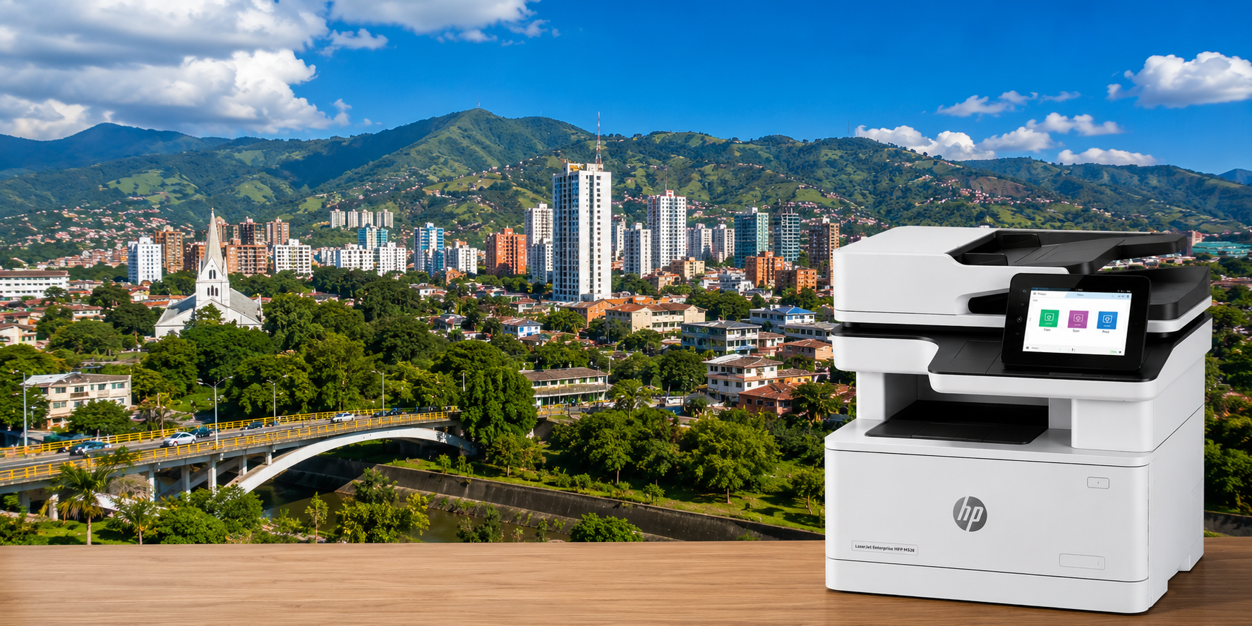 Armenia con impresora HP empresarial para alquiler y venta